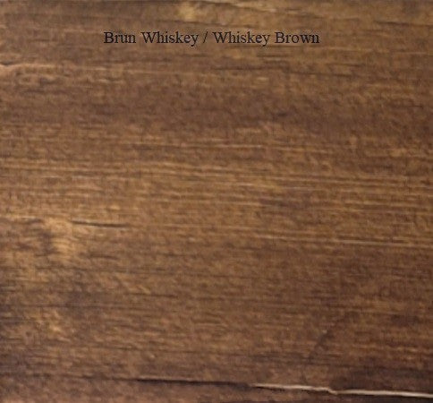 Oh Canada Gifts reclaimed wood floating shelf in whiskey brown finish showing natural wood grain and rustic texture.