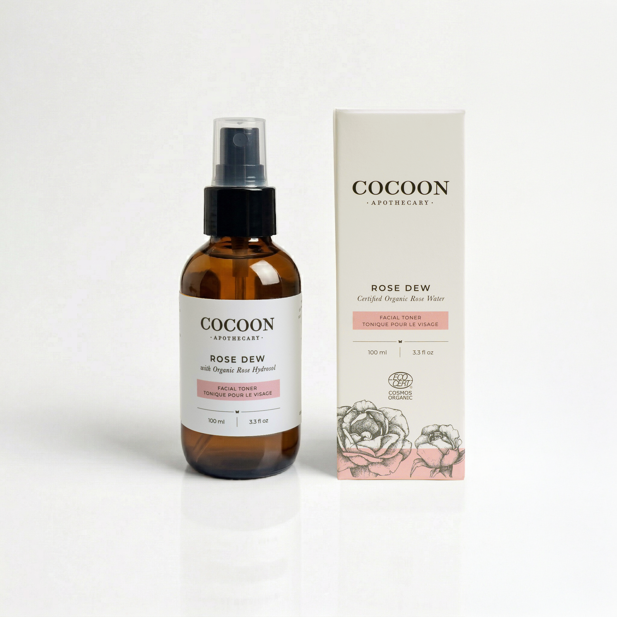 Rose Dew Facial Toner - Calming, Soothing Hydration