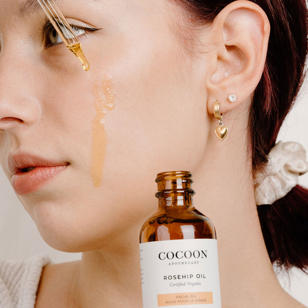 Canadian Rosehip Facial Oil - Huile Faciale à la Rose Musquée Fait au Canada