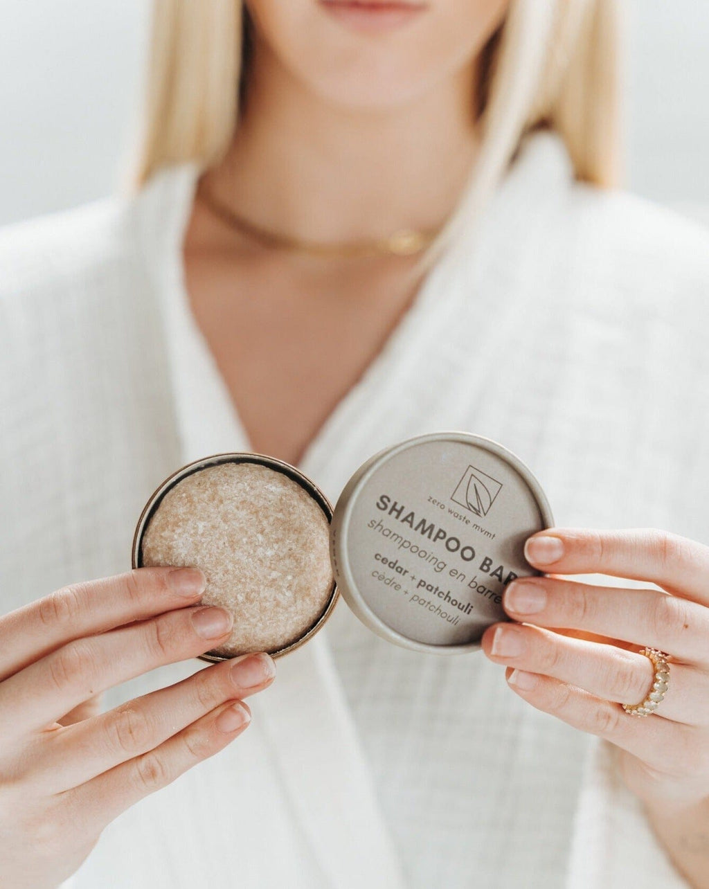 Cedar + Patchouli Shampoo Bar — Barre Shampoing Cèdre + Patchouli