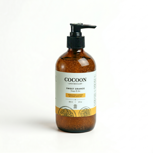 Sweet Orange Exfoliating Cleanser - Exfoliating Gel Cleanse for Clearer, Balanced Skin