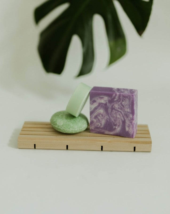 Cedar Soap Tray — Porte-Savon en Cèdre