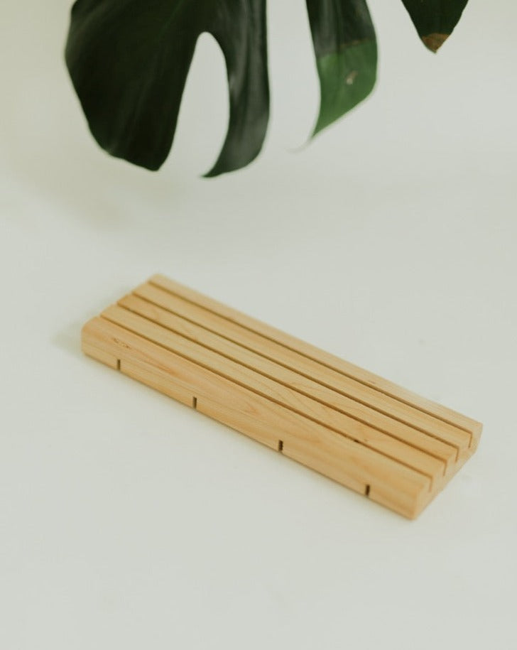 Cedar Soap Tray — Porte-Savon en Cèdre